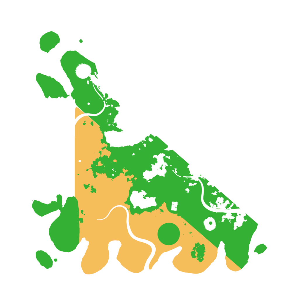 Biome Rust Map: Procedural Map, Size: 3550, Seed: 824331