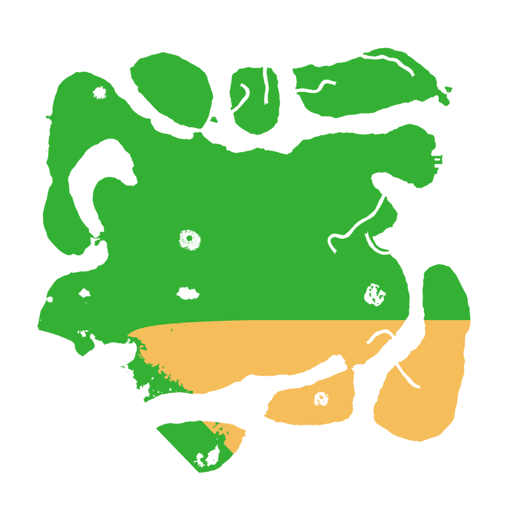 Biome Rust Map: Procedural Map, Size: 3600, Seed: 2112279956