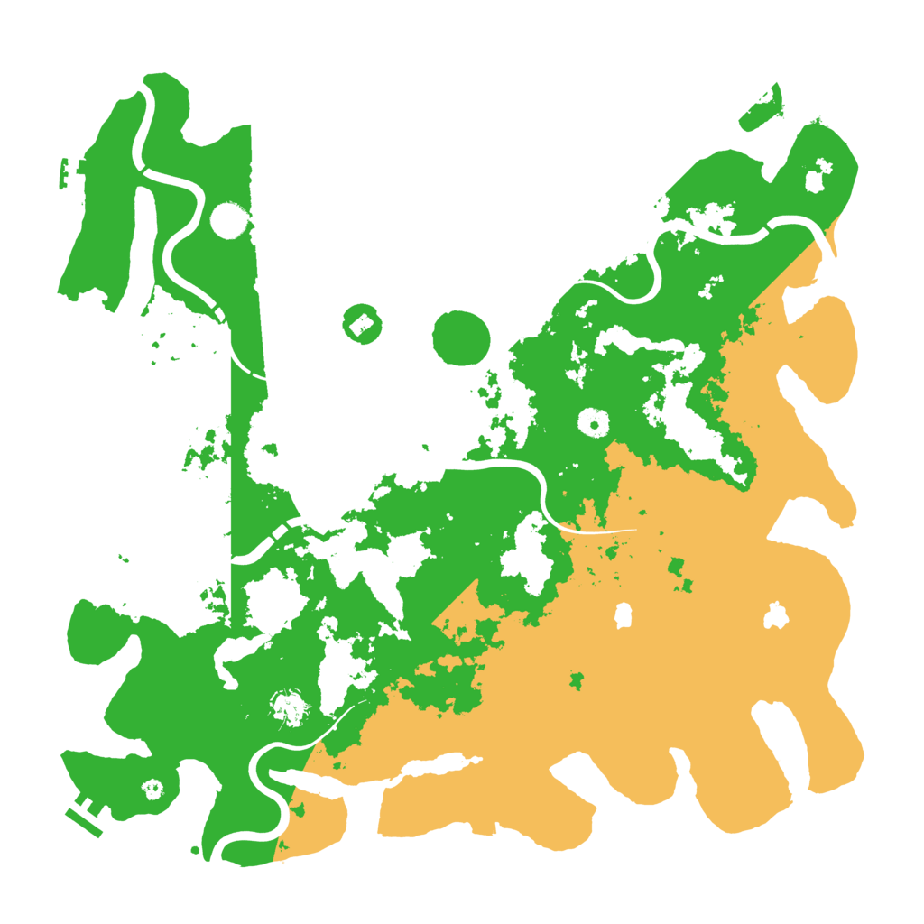 Biome Rust Map: Procedural Map, Size: 4500, Seed: 1297317141