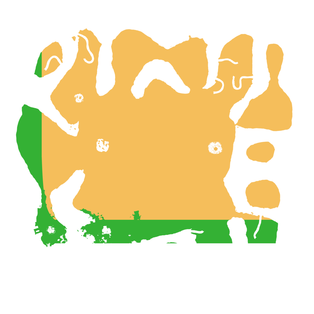 Biome Rust Map: Procedural Map, Size: 3550, Seed: 461382