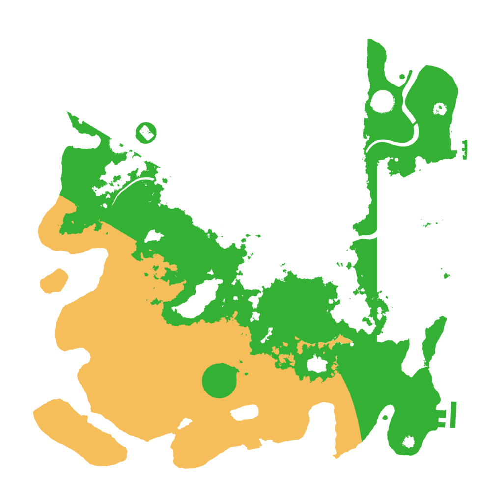 Biome Rust Map: Procedural Map, Size: 3850, Seed: 767854236