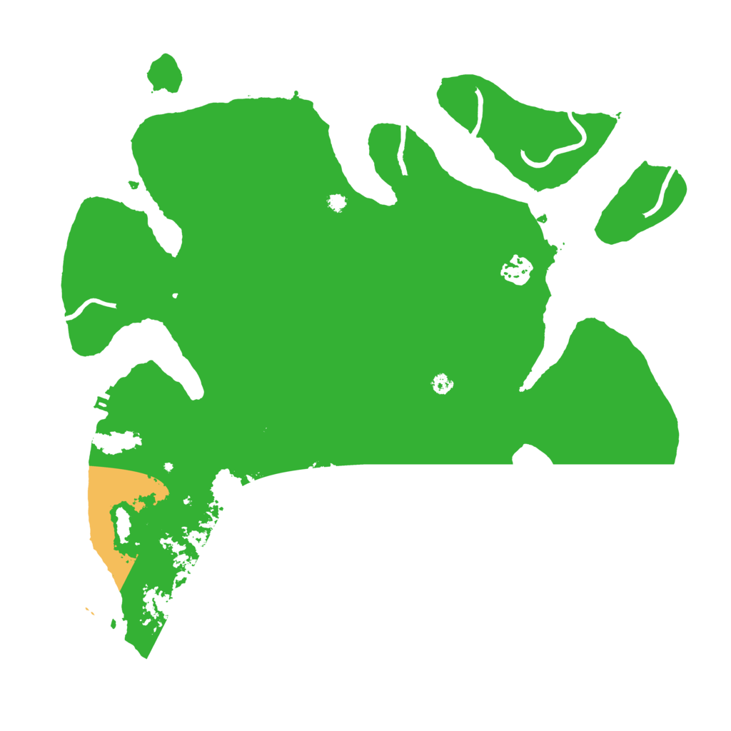 Biome Rust Map: Procedural Map, Size: 3700, Seed: 1523201987