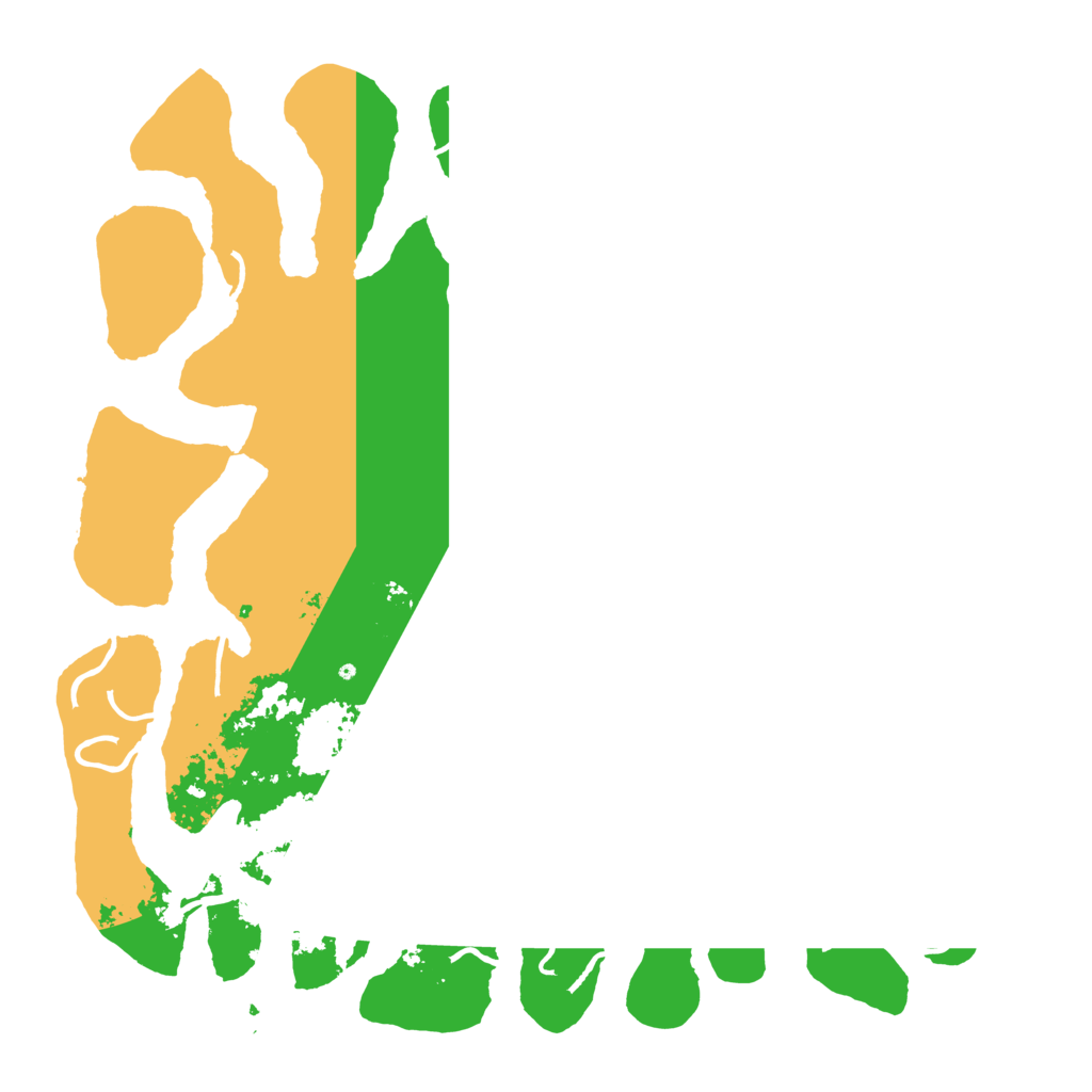 Biome Rust Map: Procedural Map, Size: 5000, Seed: 5555