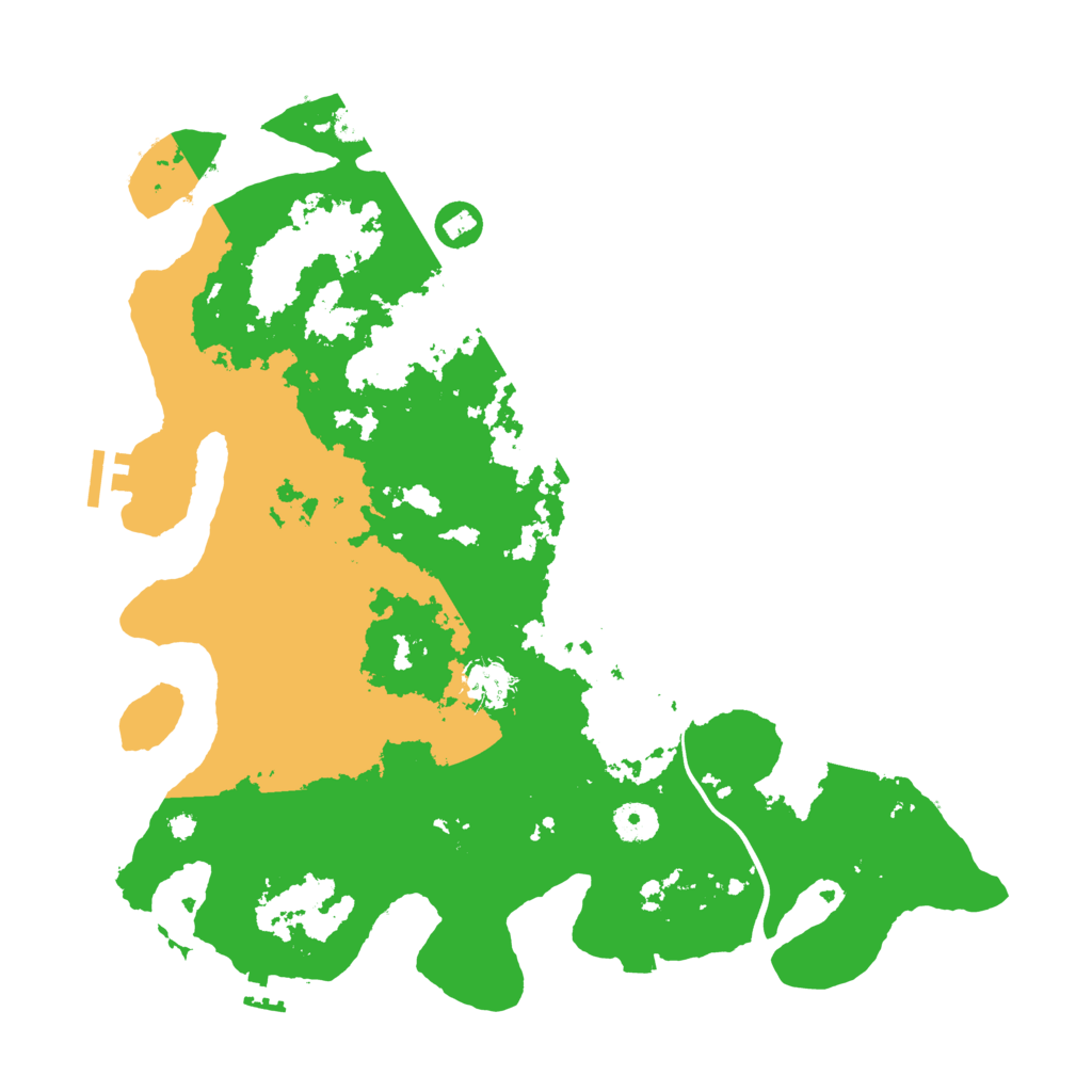 Biome Rust Map: Procedural Map, Size: 3875, Seed: 909849330