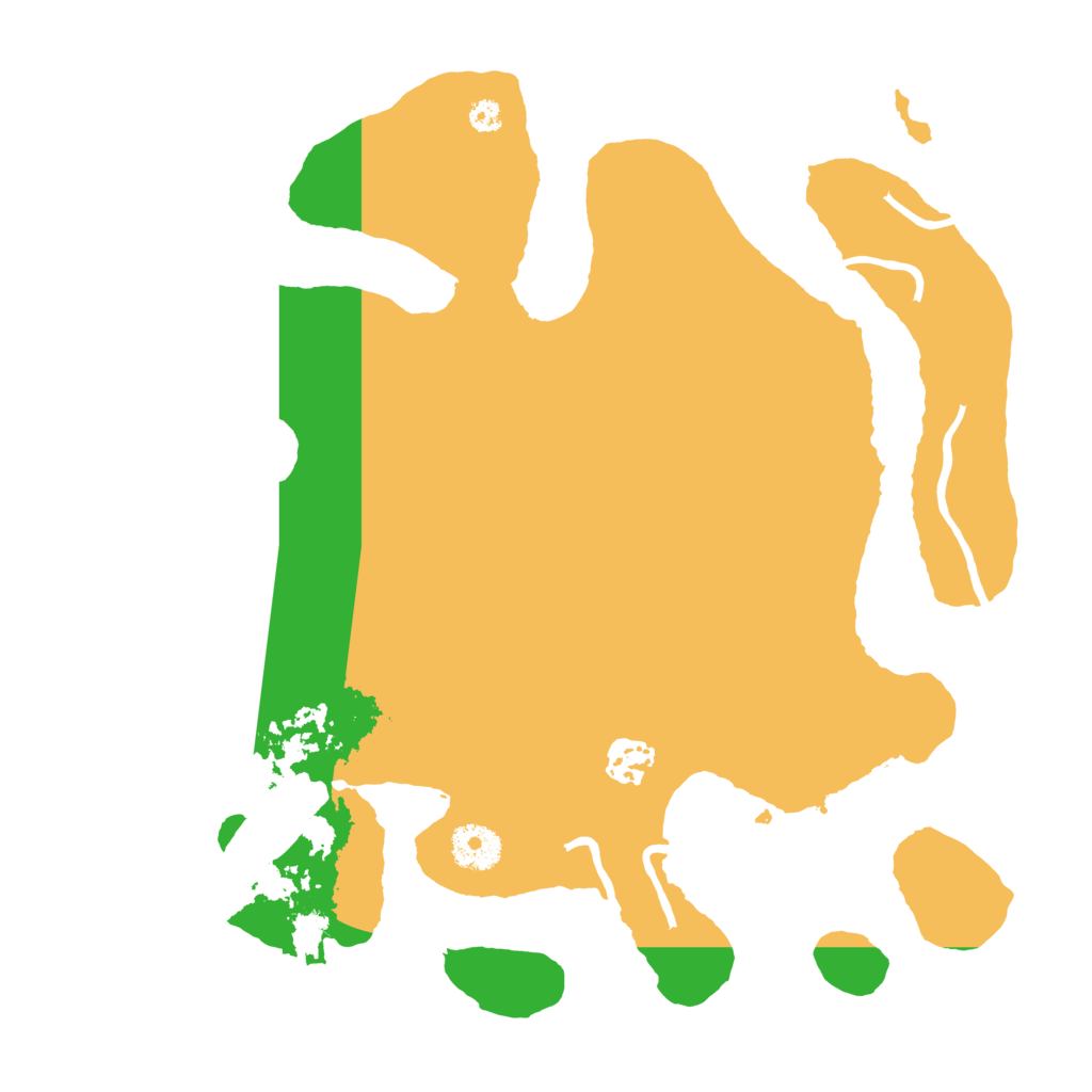 Biome Rust Map: Procedural Map, Size: 3400, Seed: 120322117