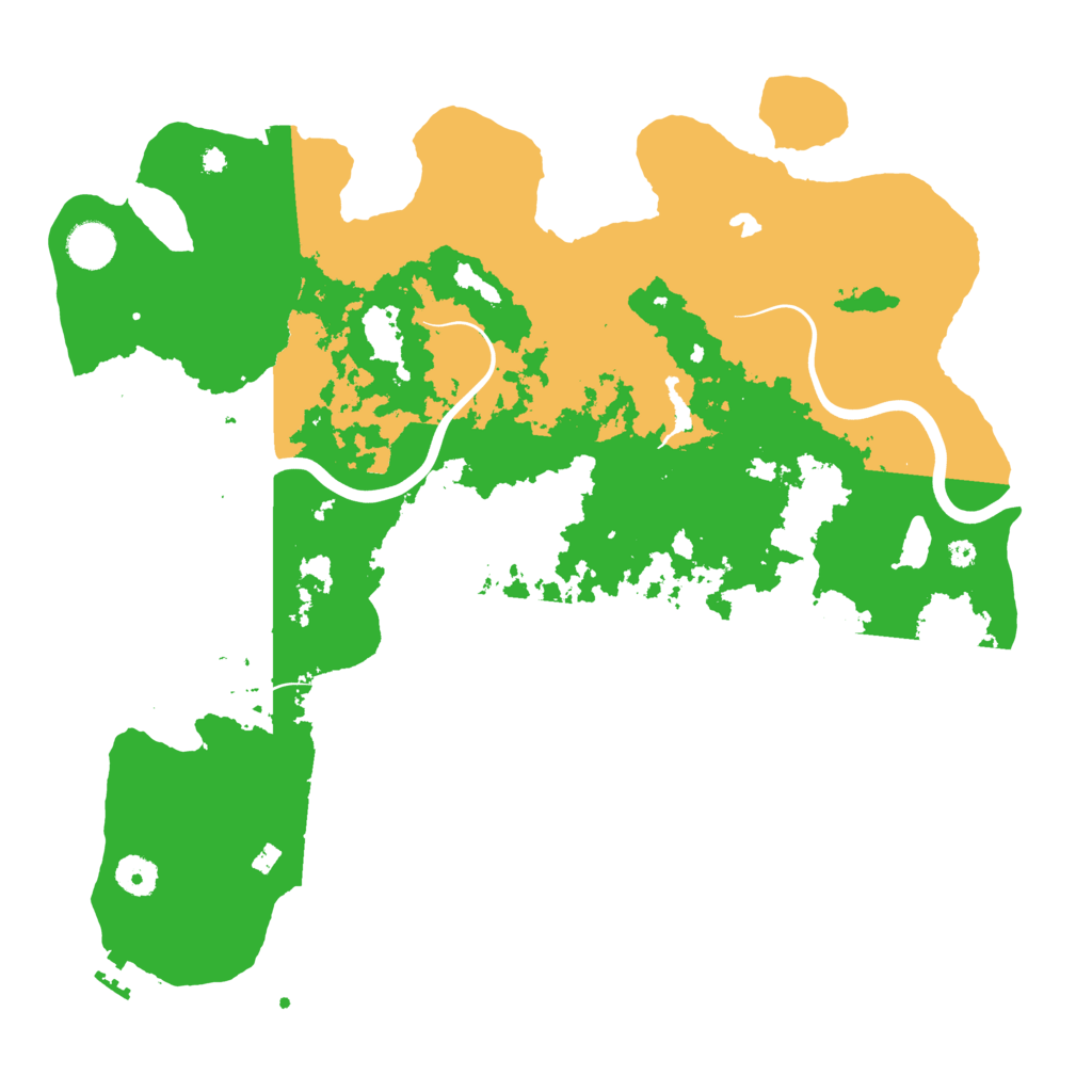 Biome Rust Map: Procedural Map, Size: 4000, Seed: 2258854