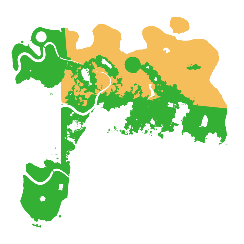 Biome Rust Map: Procedural Map, Size: 4000, Seed: 2258854