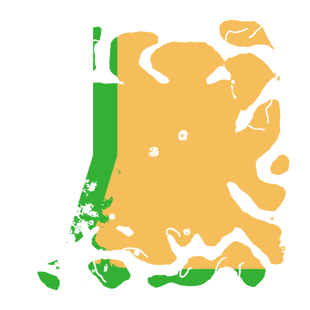 Biome Rust Map: Procedural Map, Size: 4500, Seed: 32588