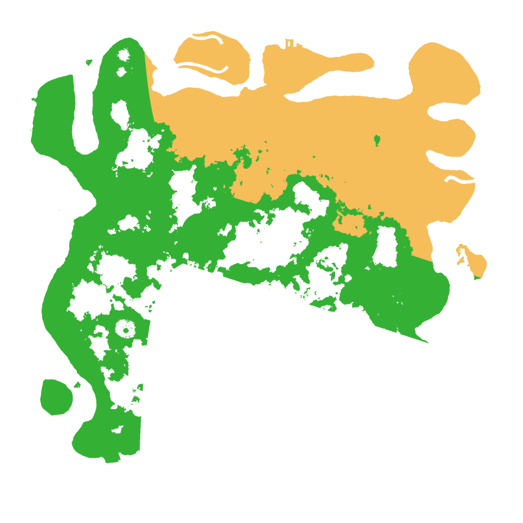 Biome Rust Map: Procedural Map, Size: 4000, Seed: 199190197