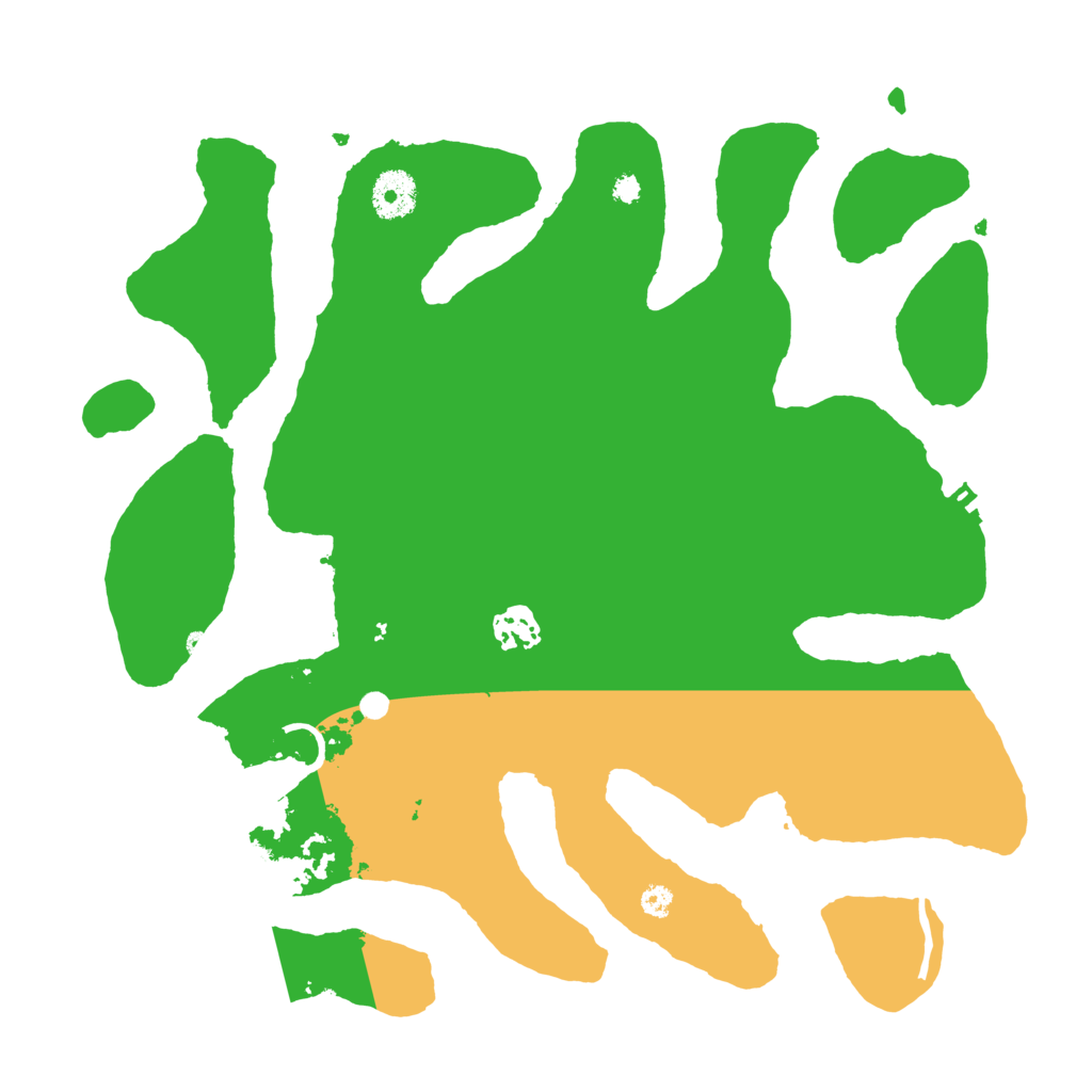 Biome Rust Map: Procedural Map, Size: 3500, Seed: 2068376