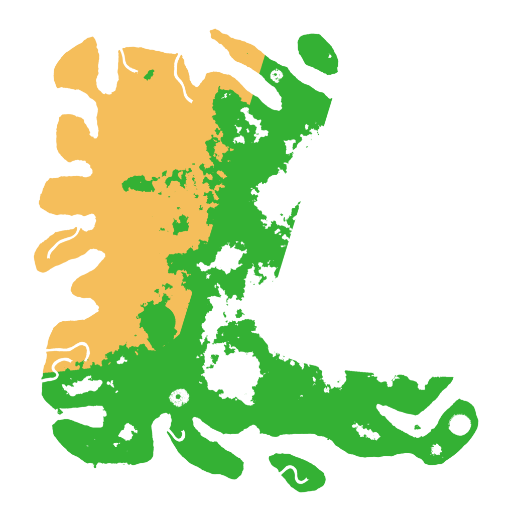 Biome Rust Map: Procedural Map, Size: 4250, Seed: 9493