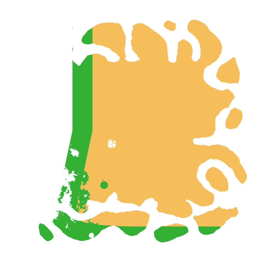 Biome Rust Map: Barren, Size: 4500, Seed: 9486924