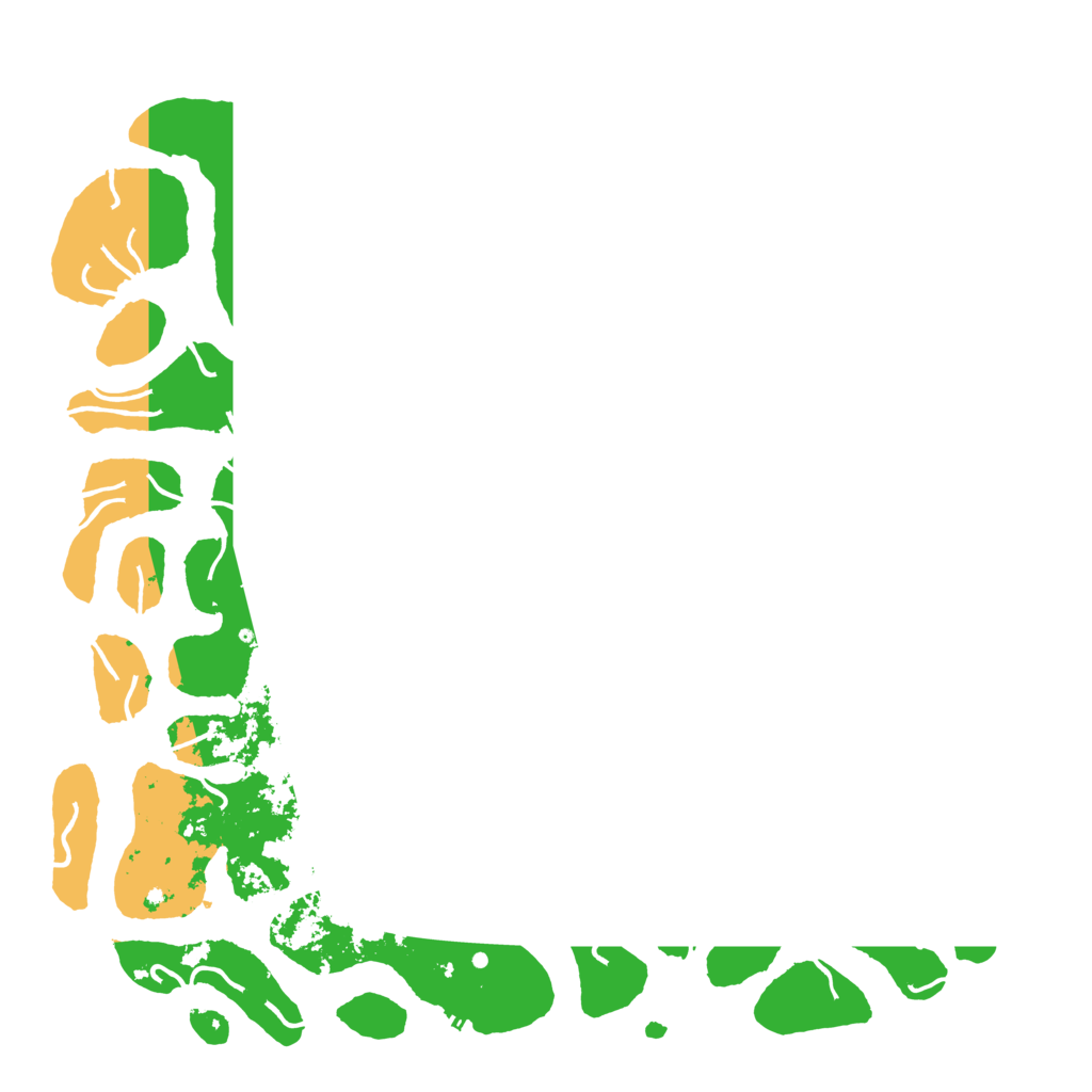 Biome Rust Map: Procedural Map, Size: 6000, Seed: 16793373
