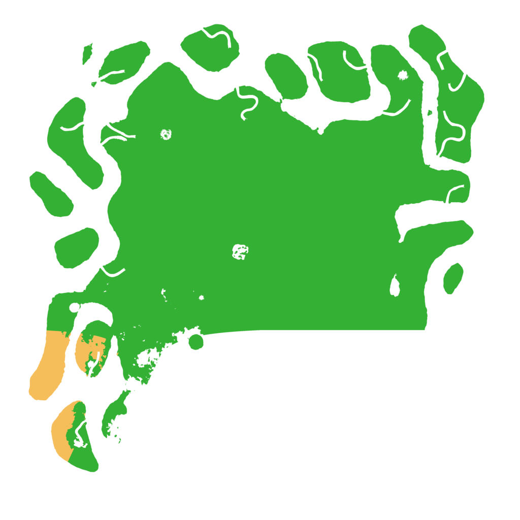 Biome Rust Map: Procedural Map, Size: 4750, Seed: 12341