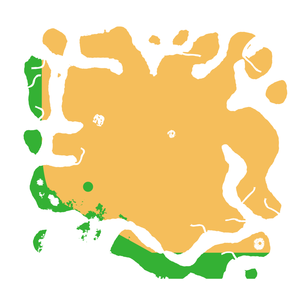 Biome Rust Map: Procedural Map, Size: 4000, Seed: 1421955036