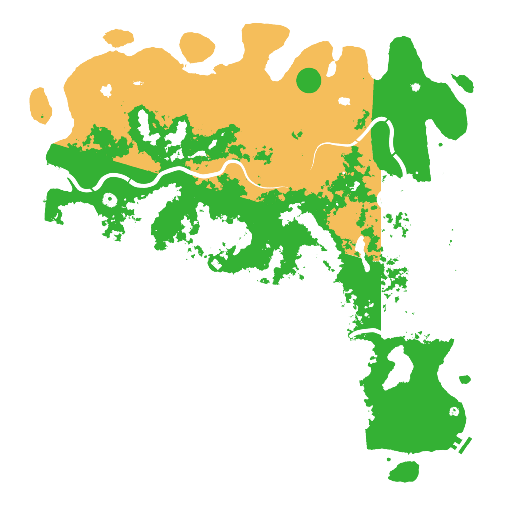 Biome Rust Map: Procedural Map, Size: 5321, Seed: 2147483647