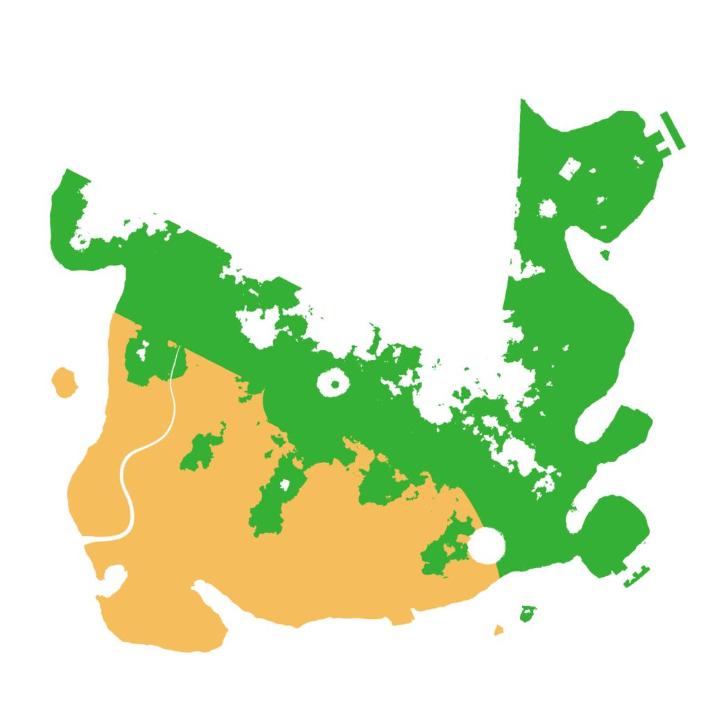 Biome Rust Map: Procedural Map, Size: 3550, Seed: 903425