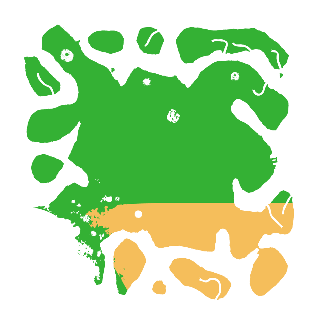 Biome Rust Map: Procedural Map, Size: 3800, Seed: 1355285681