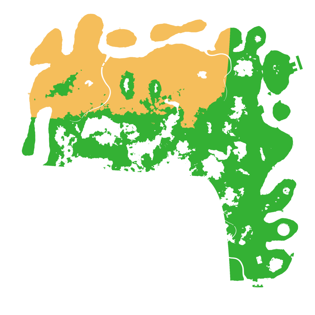 Biome Rust Map: Procedural Map, Size: 4500, Seed: 1585782970