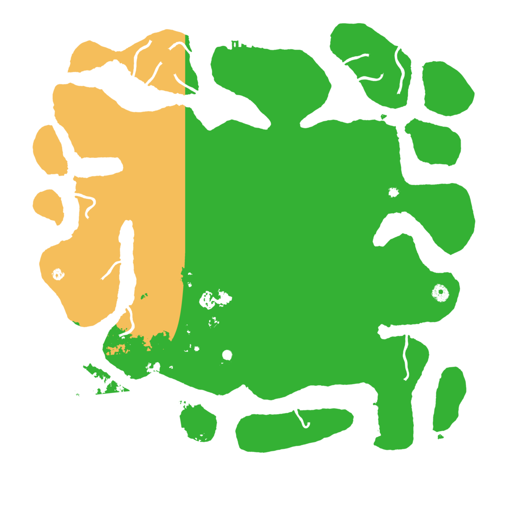 Biome Rust Map: Procedural Map, Size: 4500, Seed: 2029807930