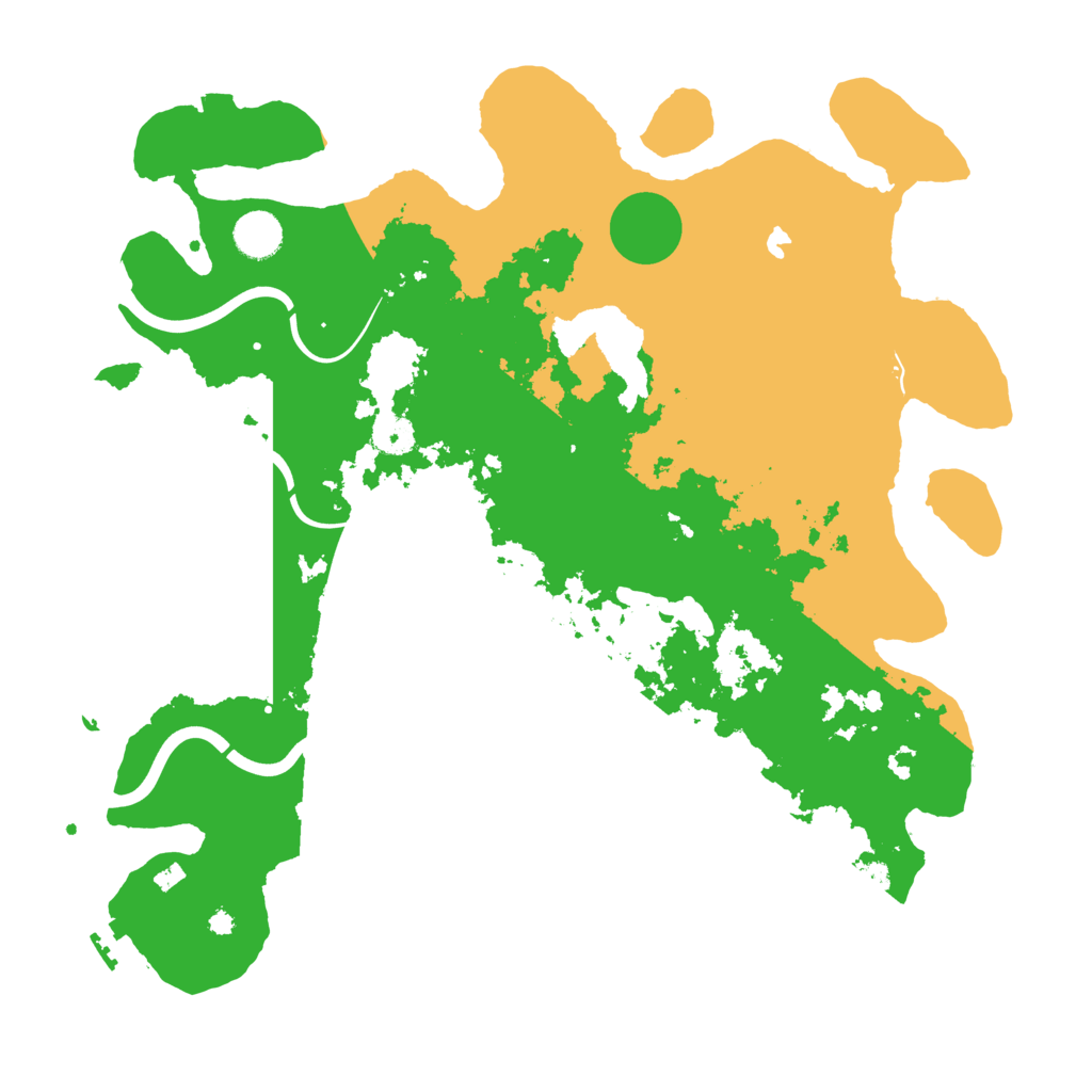 Biome Rust Map: Procedural Map, Size: 4000, Seed: 67333