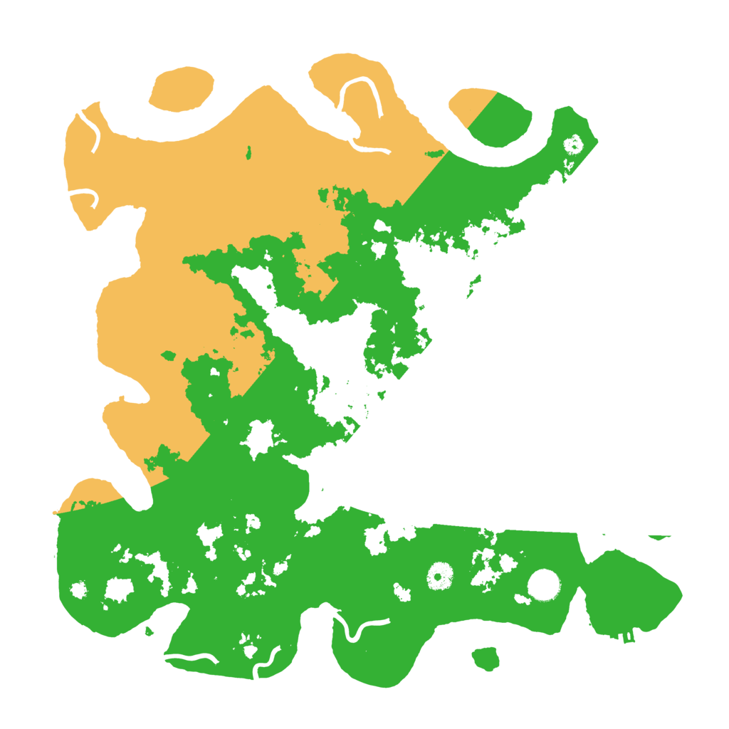 Biome Rust Map: Procedural Map, Size: 4000, Seed: 575022