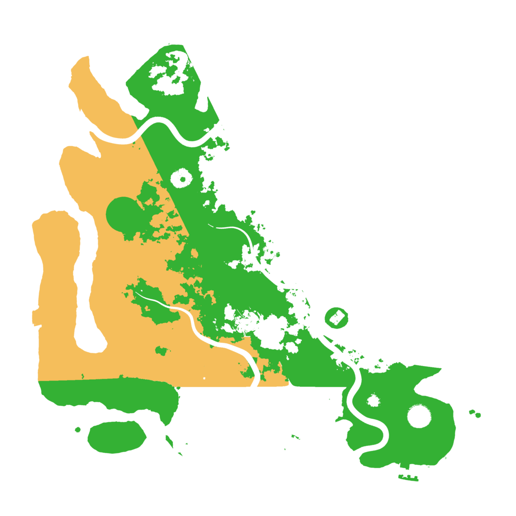Biome Rust Map: Procedural Map, Size: 3875, Seed: 89213124