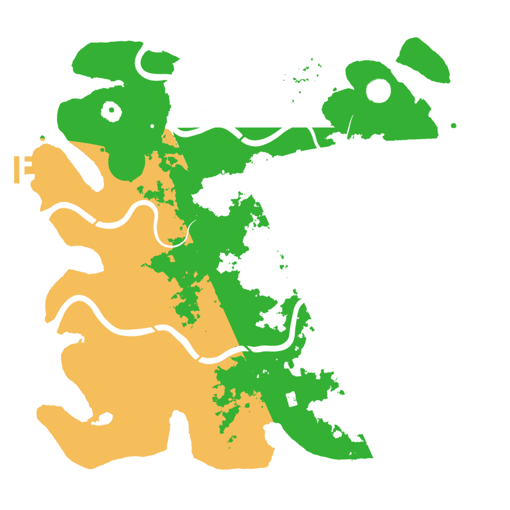 Biome Rust Map: Procedural Map, Size: 3800, Seed: 815509195