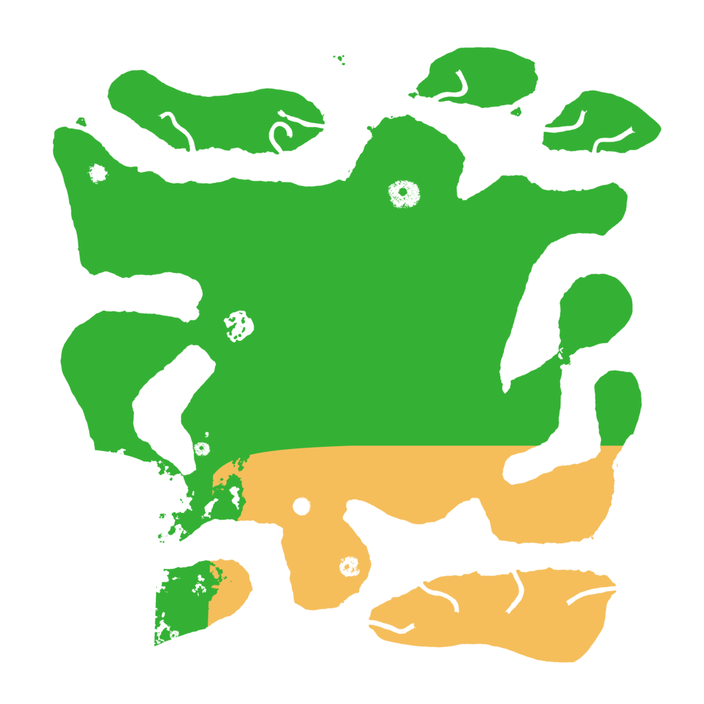 Biome Rust Map: Procedural Map, Size: 3550, Seed: 886720