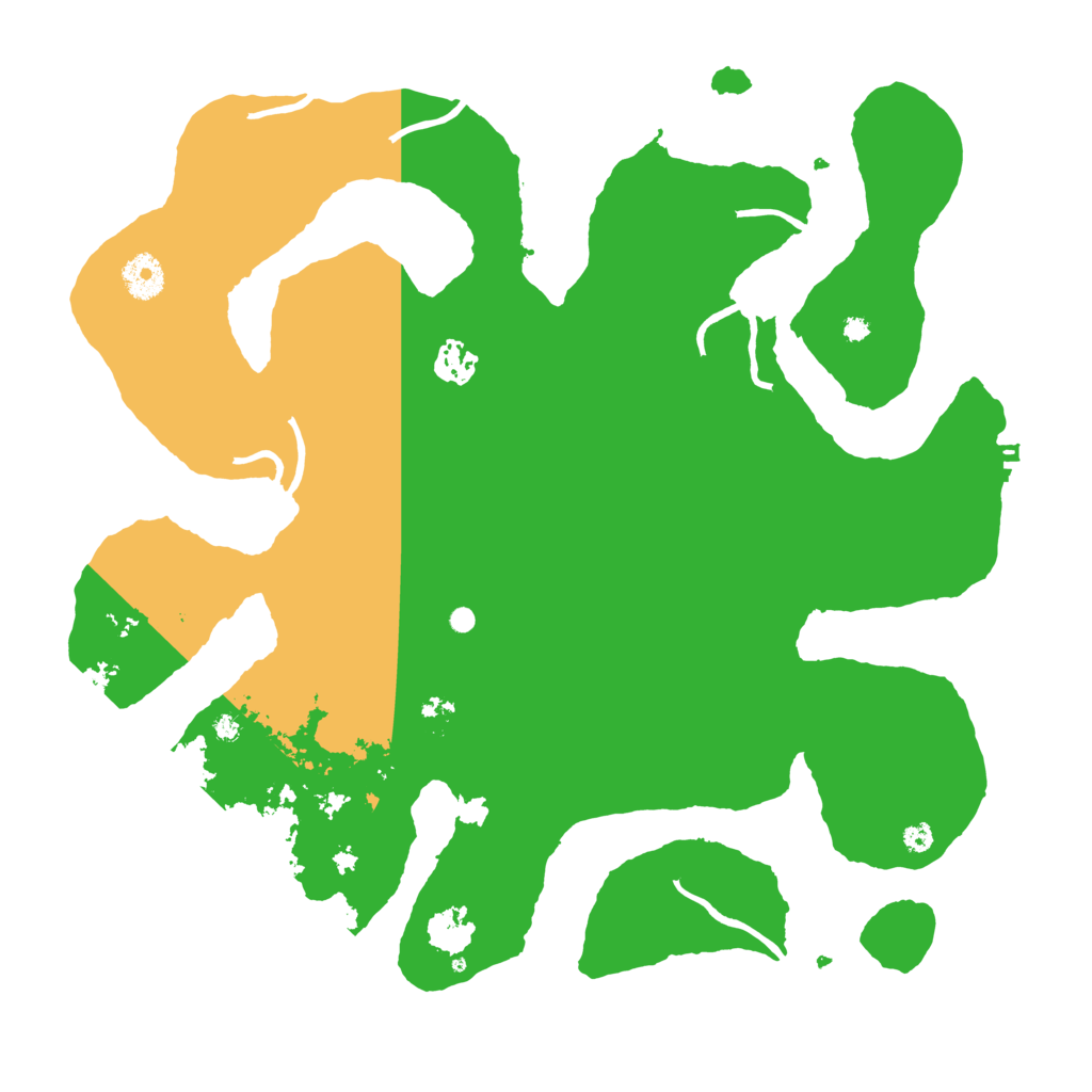 Biome Rust Map: Procedural Map, Size: 3800, Seed: 1458500177