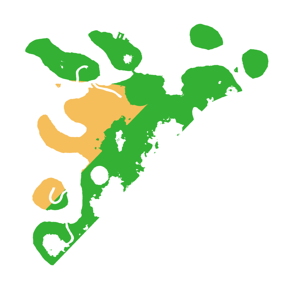 Biome Rust Map: Procedural Map, Size: 3000, Seed: 1369907902