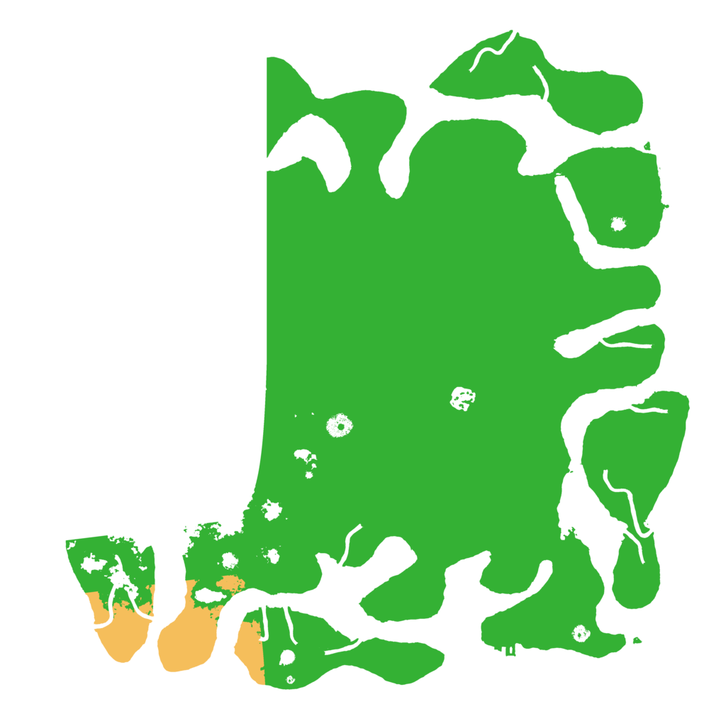 Biome Rust Map: Procedural Map, Size: 4500, Seed: 318805334