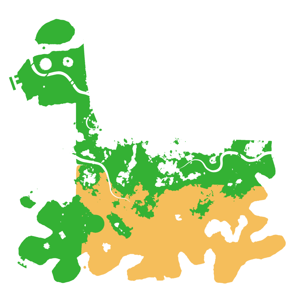 Biome Rust Map: Procedural Map, Size: 4500, Seed: 1434440701
