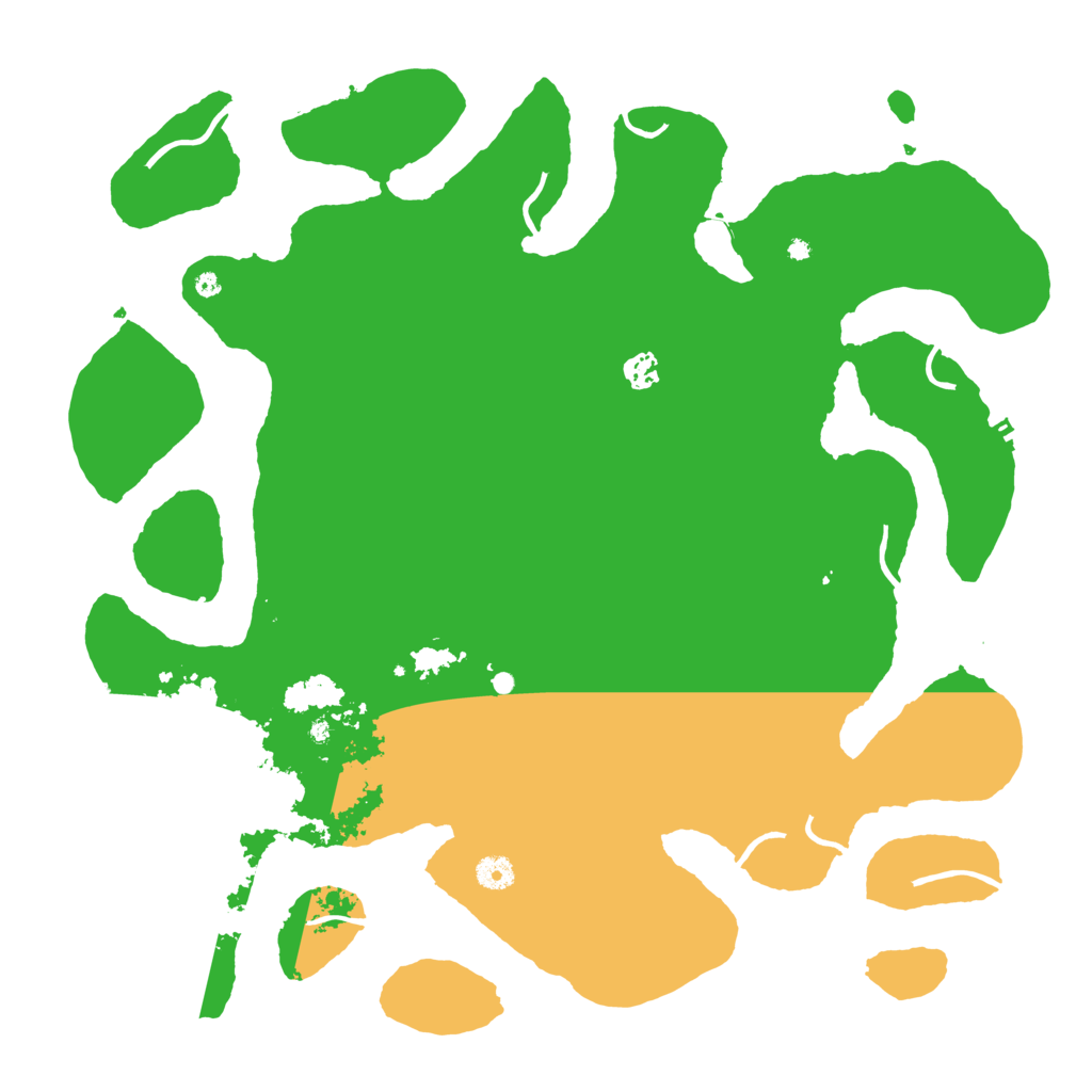 Biome Rust Map: Procedural Map, Size: 4500, Seed: 100017