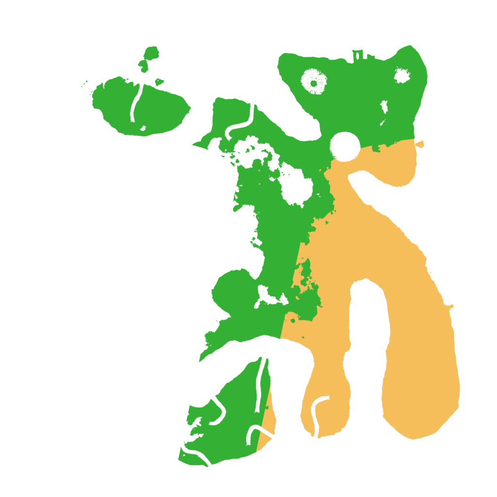 Biome Rust Map: Procedural Map, Size: 3000, Seed: 2075367009