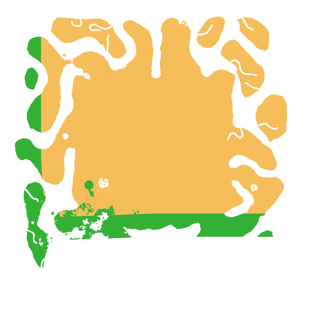 Biome Rust Map: Procedural Map, Size: 4500, Seed: 212