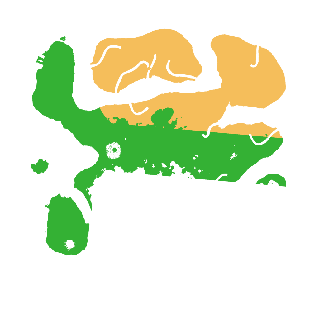 Biome Rust Map: Procedural Map, Size: 3000, Seed: 78544