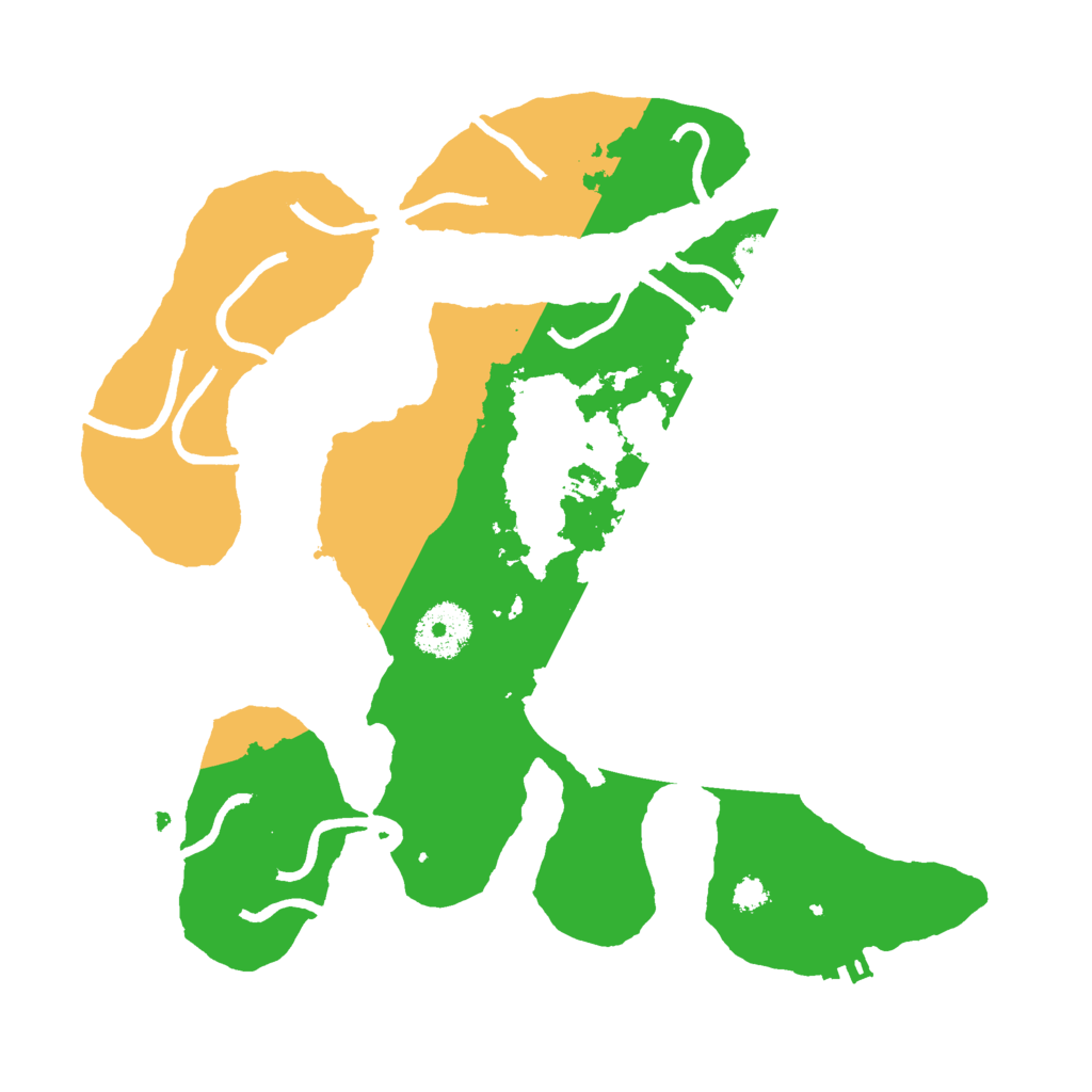 Biome Rust Map: Procedural Map, Size: 3000, Seed: 615873934