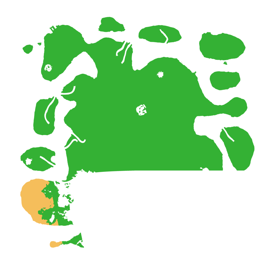 Biome Rust Map: Procedural Map, Size: 3800, Seed: 812720104