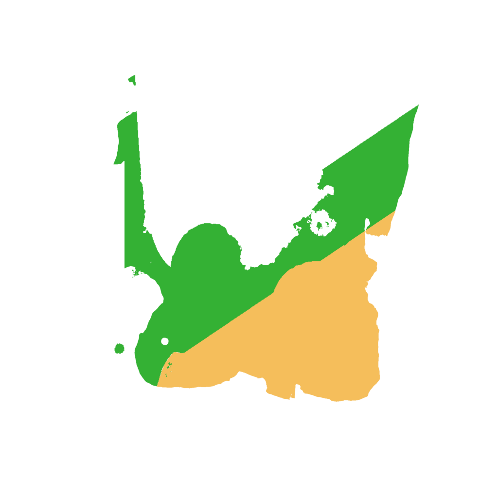 Biome Rust Map: Procedural Map, Size: 2000, Seed: 18804512