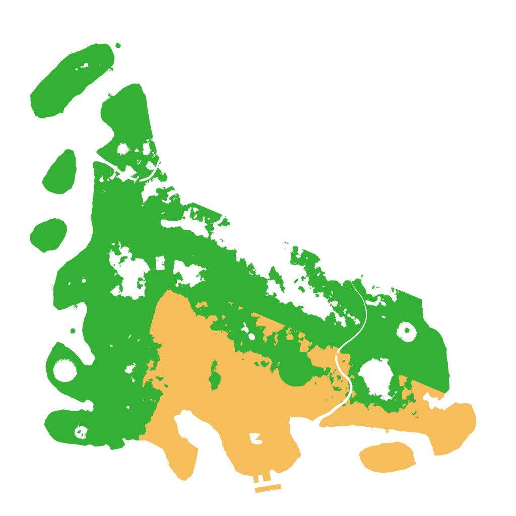 Biome Rust Map: Procedural Map, Size: 4000, Seed: 85441