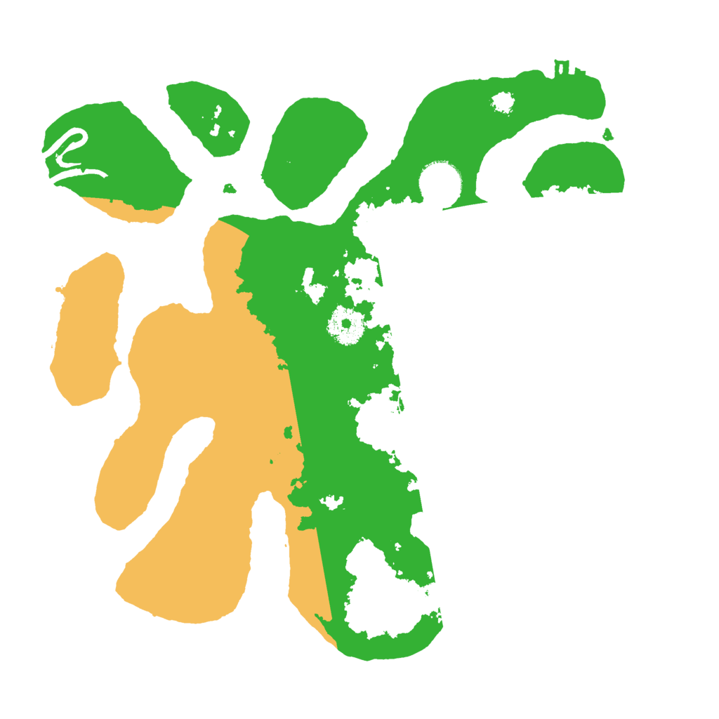 Biome Rust Map: Procedural Map, Size: 3000, Seed: 3575979