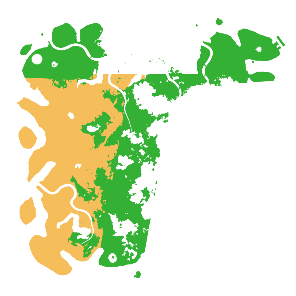 Biome Rust Map: Procedural Map, Size: 5000, Seed: 8675310