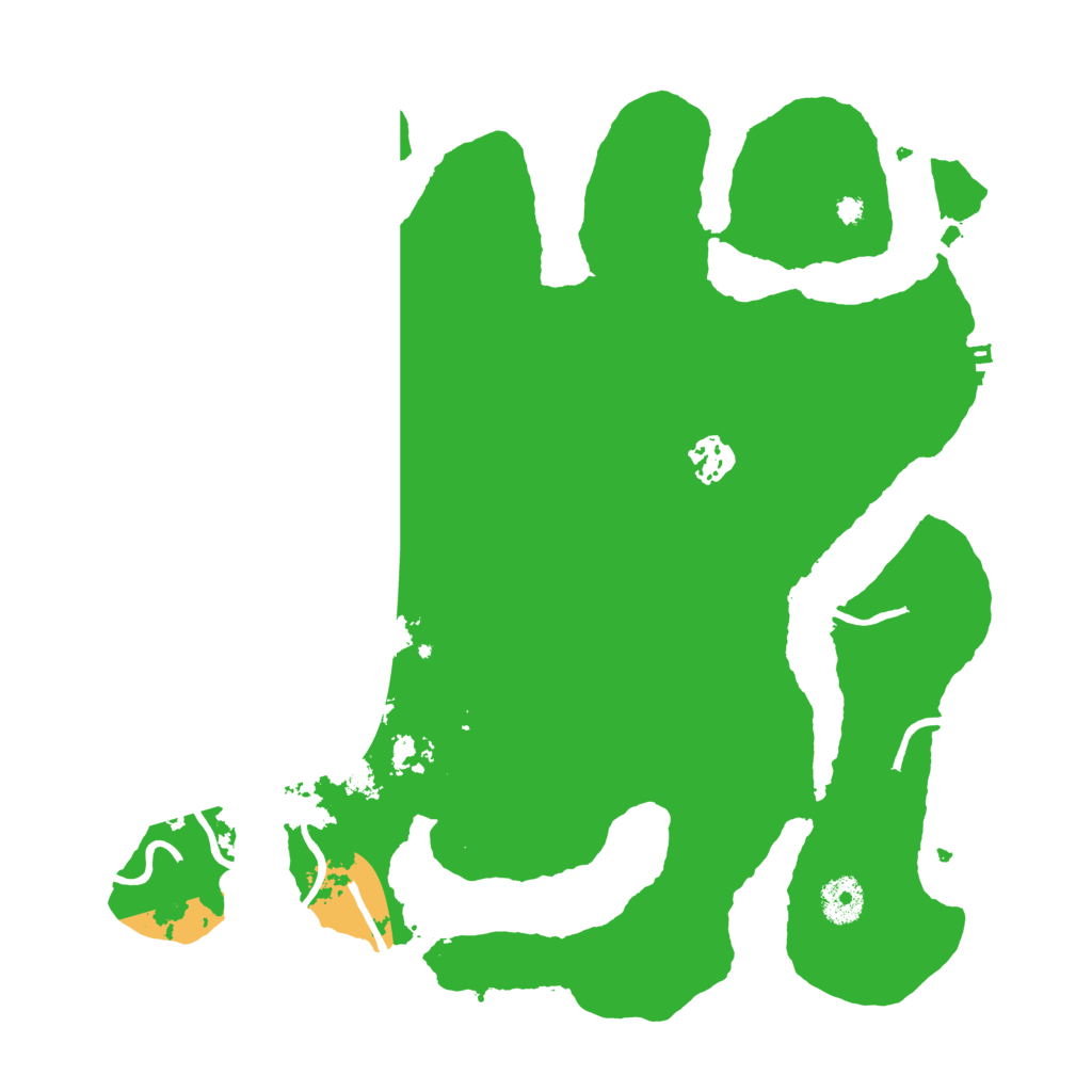 Biome Rust Map: Procedural Map, Size: 3600, Seed: 163315424