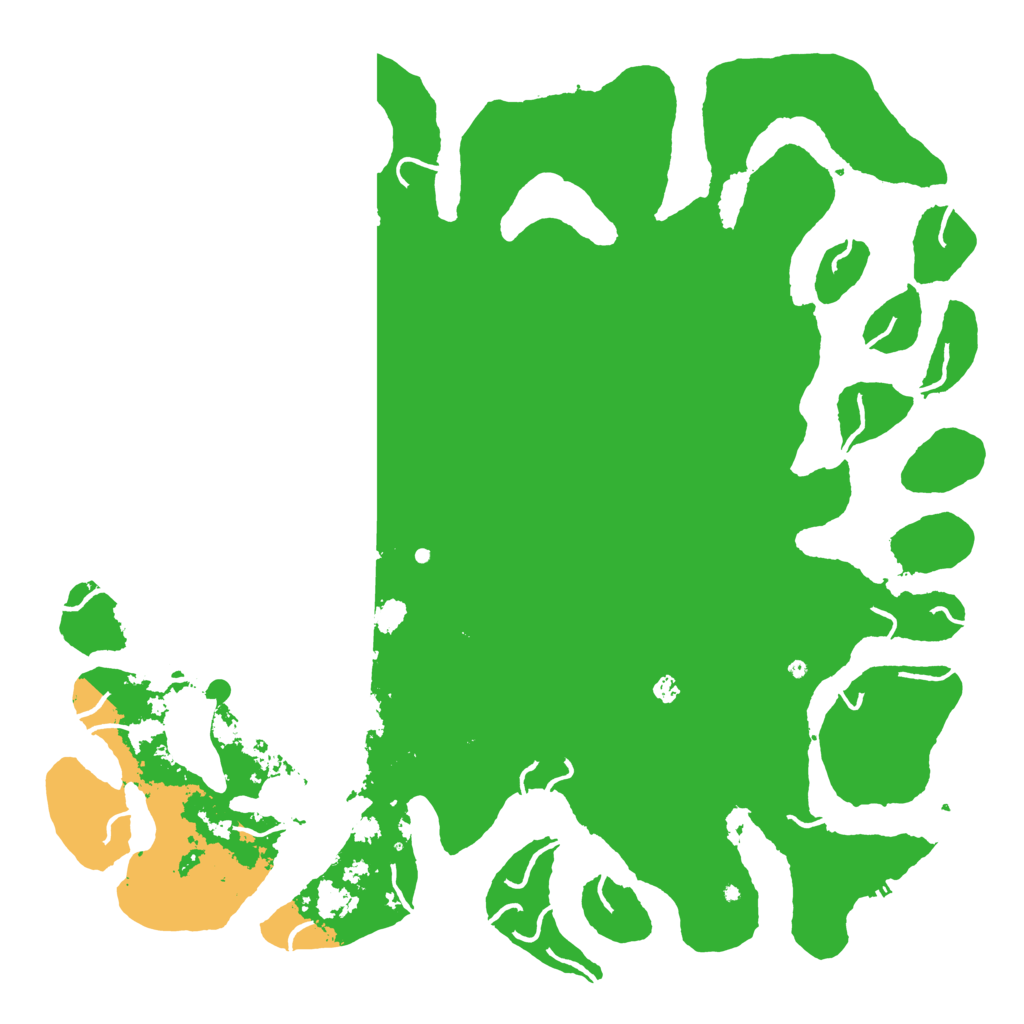 Biome Rust Map: Procedural Map, Size: 6000, Seed: 2090909