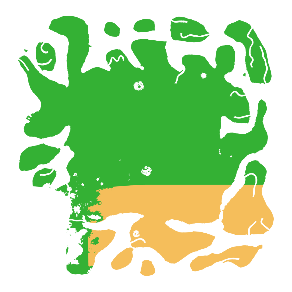 Biome Rust Map: Procedural Map, Size: 4500, Seed: 5000000