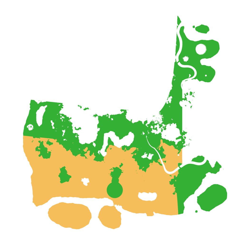 Biome Rust Map: Procedural Map, Size: 4000, Seed: 486655