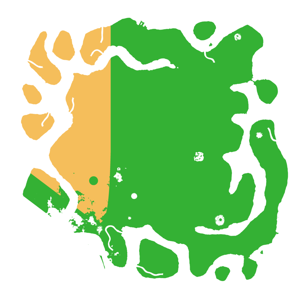 Biome Rust Map: Procedural Map, Size: 4500, Seed: 9672194