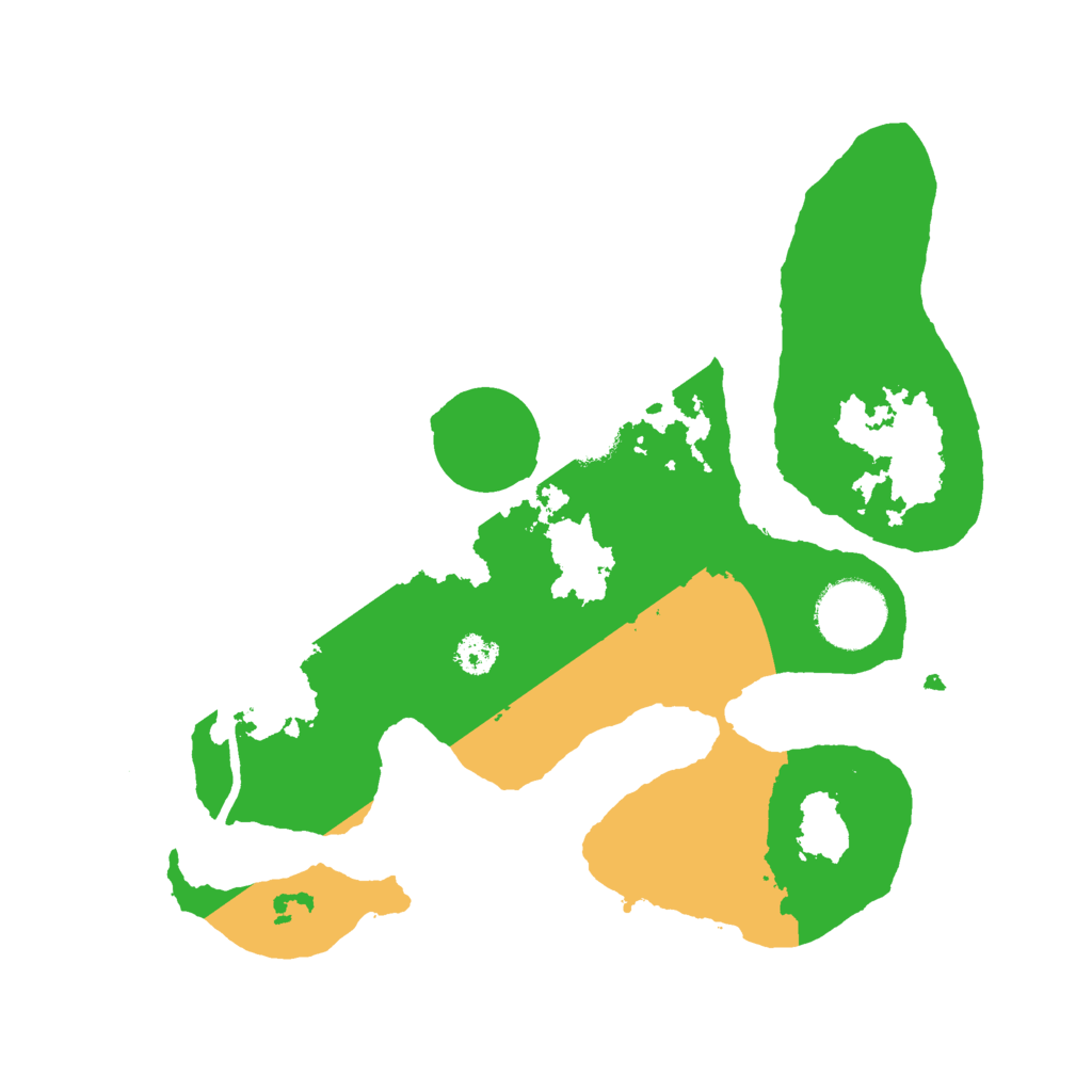 Biome Rust Map: Procedural Map, Size: 2750, Seed: 54513574