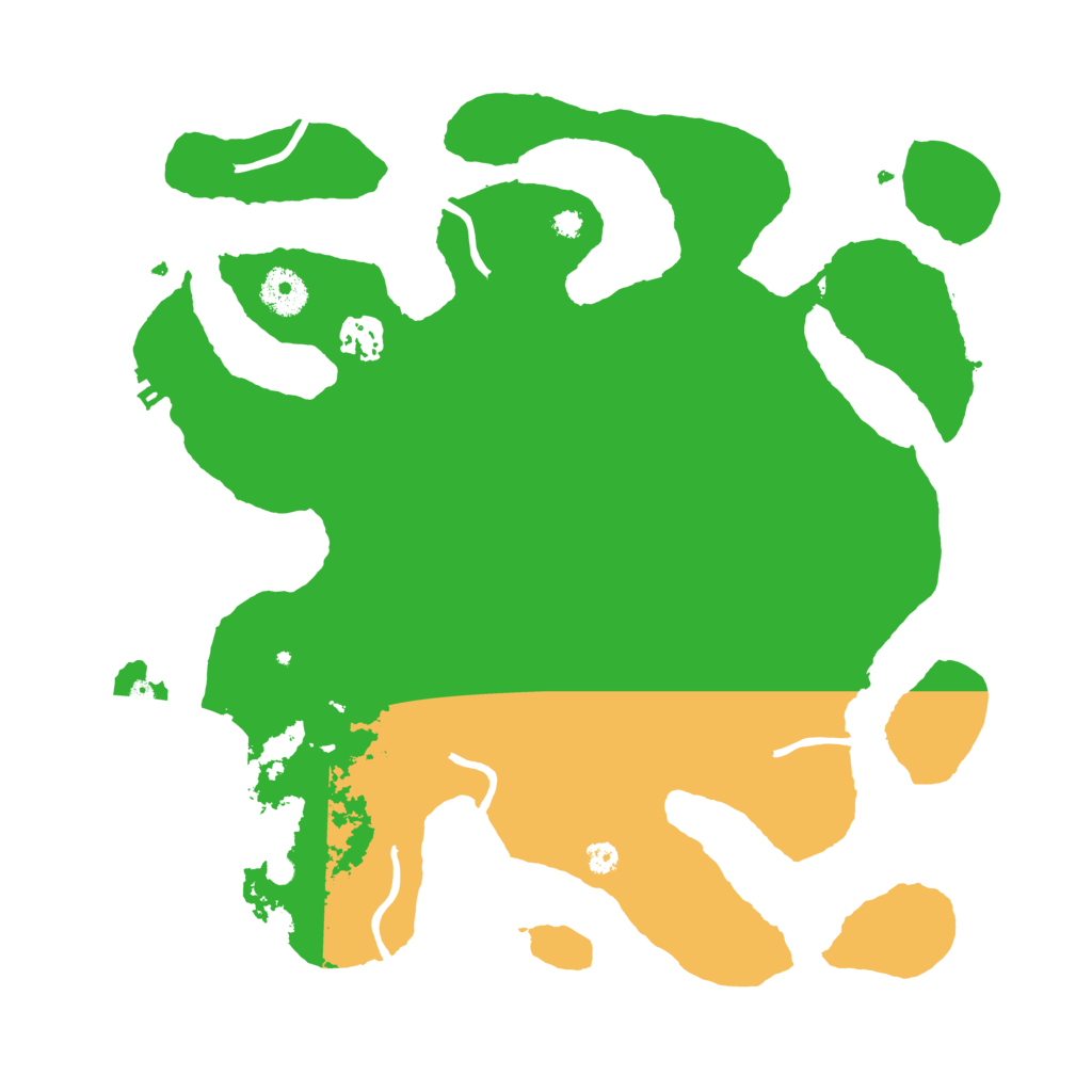 Biome Rust Map: Procedural Map, Size: 3550, Seed: 540968